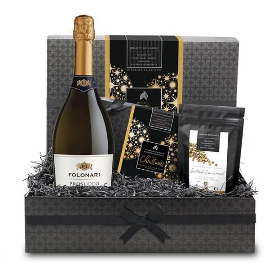 Chocolate Trading Co. Superior Selection Happy Christmas Luxury Chocolate Hamper