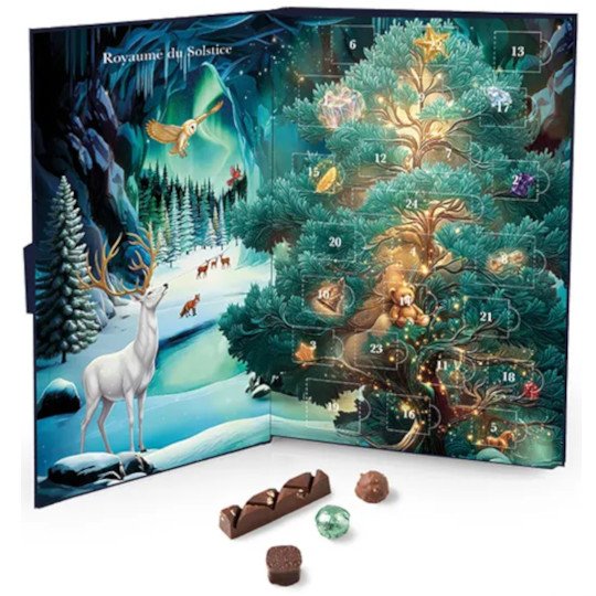 CLUIZEL Kingdom of Solstice 2026 Chocolate Advent Calendar 265g