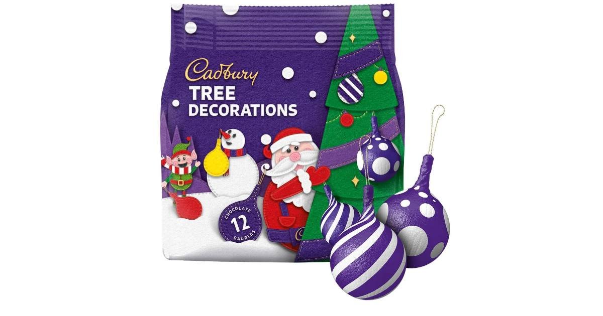 Cadbury Milk Chocolate Christmas Tree Decorations | choc-o-holic