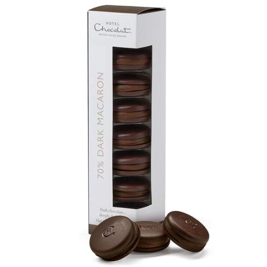 Hotel Chocolat 70% Dark Chocolate Macarons