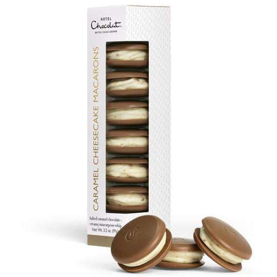 Hotel Chocolat Caramel Cheesecake Chocolate Macarons