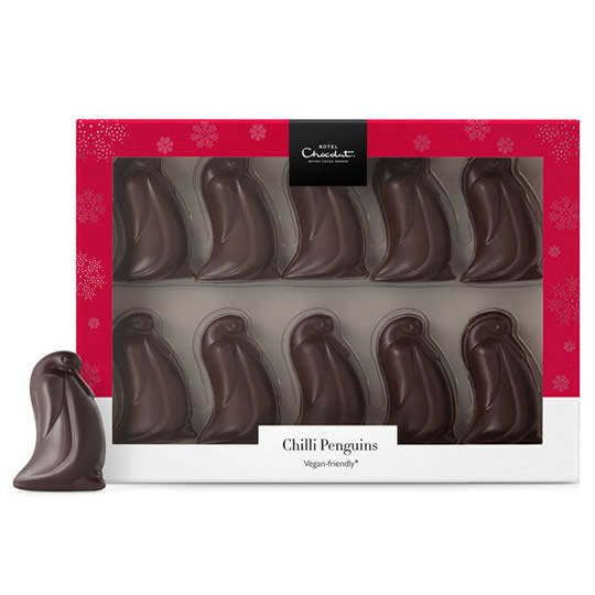 Hotel Chocolat Chilli Dark Chocolate Penguins