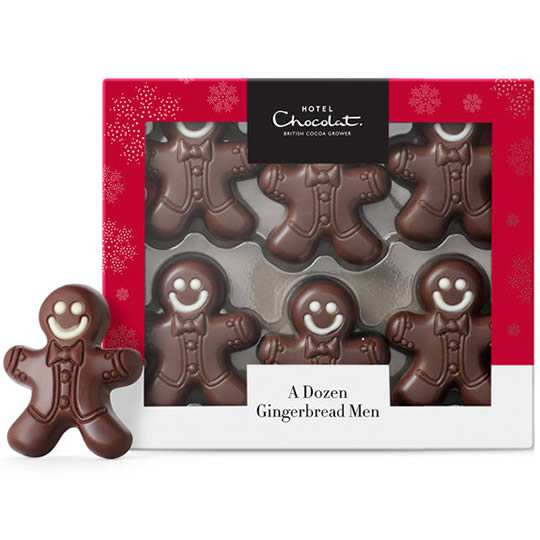 Hotel Chocolat Chocolate Gingerbread Men