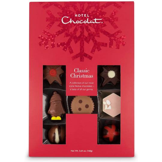 Hotel Chocolat Christmas H-Box Chocolate Box