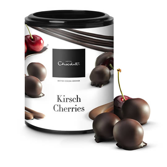 Hotel Chocolat Kirsch Cherries Covered in Chocolate