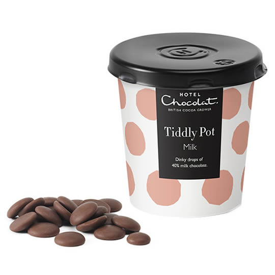 Hotel Chocolat Milk Chocolate Buttons Tiddly Pot