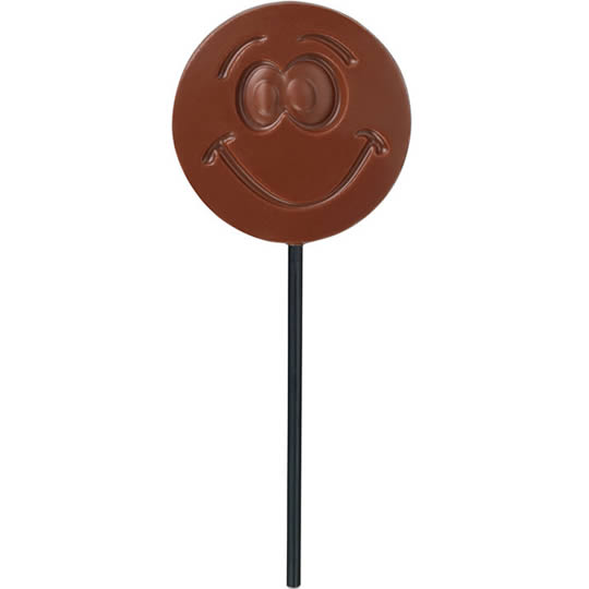 Buy Hotel Chocolat Milk Chocolate Smiley Lollipop from hotelchocolat Hotel Chocolat Milk Chocolate Smiley Lollipop