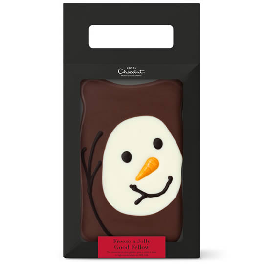 Hotel Chocolat Milk Chocolate Snowman Slab