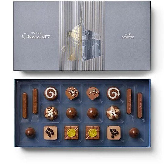 Hotel Chocolat Milk Devotee 18-Piece Chocolate Box