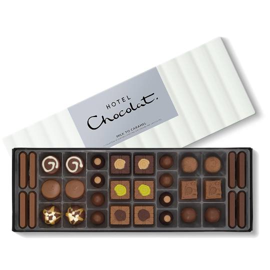 Hotel Chocolat Milk to Caramel Sleekster Chocolate Box