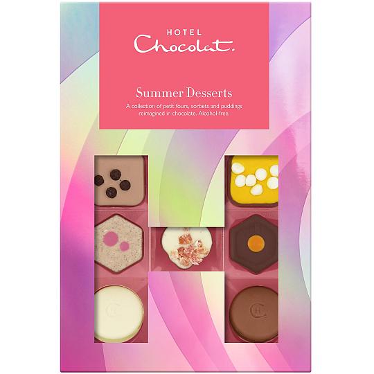 Buy Hotel Chocolat Summer Desserts H-Box Chocolate Box from hotelchocolat Hotel Chocolat Summer Desserts H-Box Chocolate Box