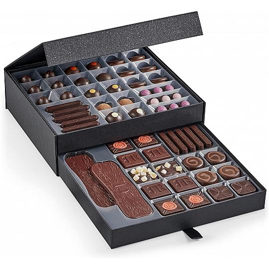 Hotel Chocolat The Dark Signature Cabinet Luxury Chocolate Box