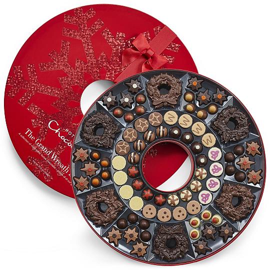 Hotel Chocolat The Grand Wreath Chocolate Box