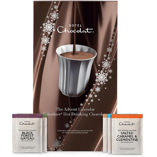 Hotel Chocolat The Velvetiser Hot Drinking Chocolate Advent Calendar
