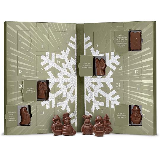 Hotel Chocolat Unbelievably Vegan 45% Nutmilk Chocolate Advent Calendar