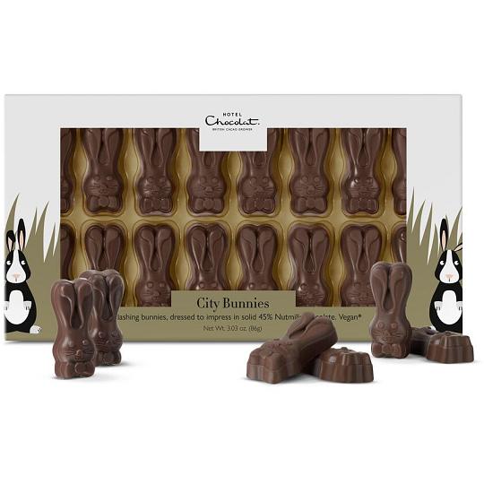 Hotel Chocolat Unbelievably Vegan* Chocolate Bunnies