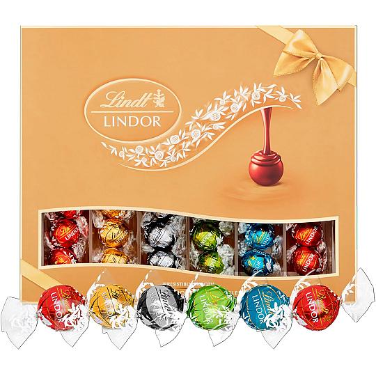 Lindt LINDOR Assorted Chocolate Truffles Gift Box