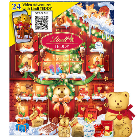 Lindt TEDDY Augmented Reality Chocolate Advent Calendar Christmas 2025