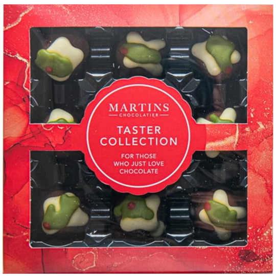 Buy Martin’s Chocolatier Chocolate Christmas Puddings Taster Collection Chocolate Box from amazon Martin’s Chocolatier Chocolate Christmas Puddings Taster Collection Chocolate Box