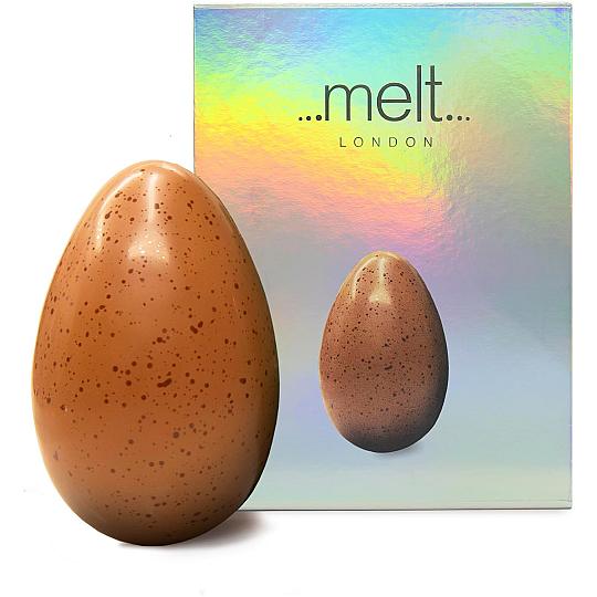 …melt… Salted Caramel Easter Egg