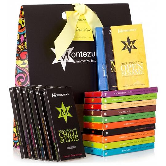 Montezuma’s “All Bar None” Chocolate Bar Gift Bag