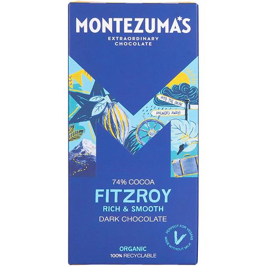 Montezuma’s Fitzroy 74% Cocoa Dark Chocolate Bar 90g