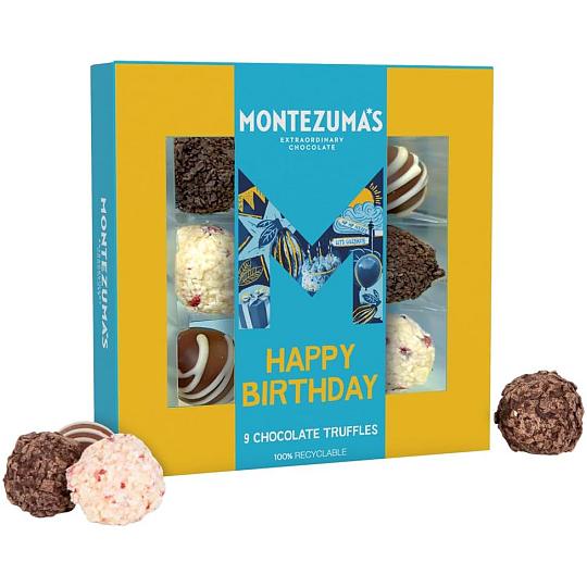 Montezuma’s Happy Birthday 9 Chocolate Truffles 110g