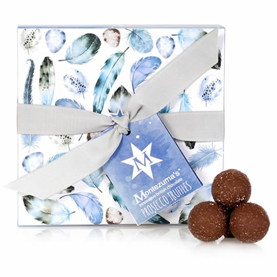 Buy Montezuma’s Prosecco Chocolate Truffles Collection from montezumas Montezuma’s Prosecco Chocolate Truffles Collection