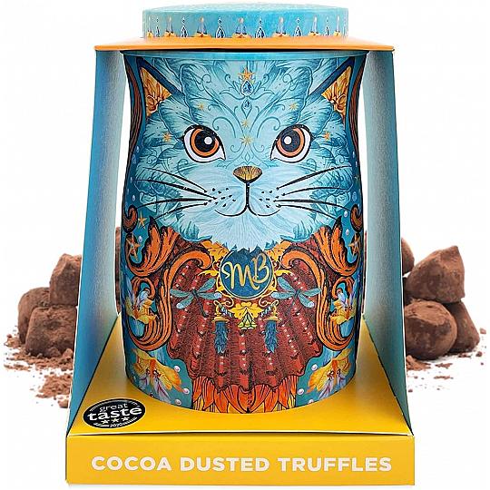 Buy Monty Bojangles “Spirit Blue” Coconut Crush Cocoa Dusted Chocolate Truffles Cat Tin from amazon Monty Bojangles “Spirit Blue” Coconut Crush Cocoa Dusted Chocolate Truffles Cat Tin