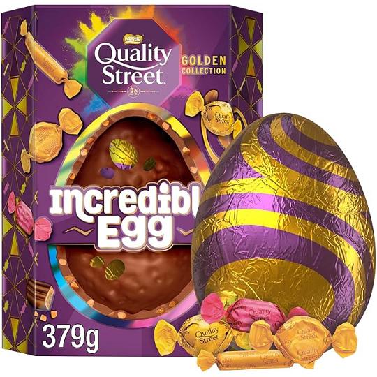 Quality Street Golden Collection Incredible Egg Chocolate Easter Egg 379g
