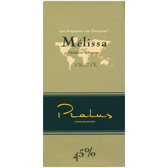 Pralus Melissa 45% Cocoa Milk Chocolate Bar