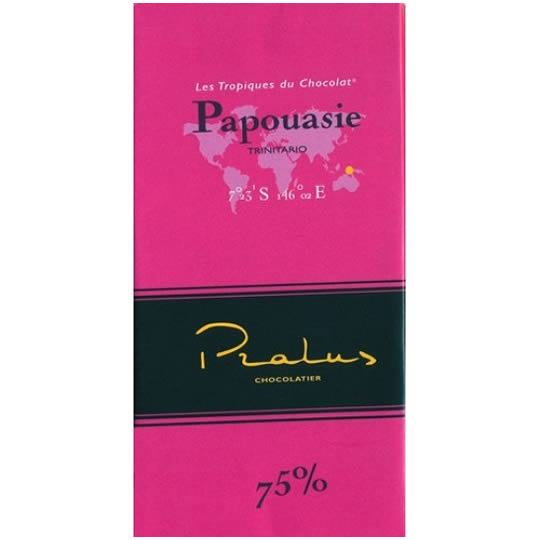Pralus Papouasie 75% Cocoa Dark Chocolate Bar