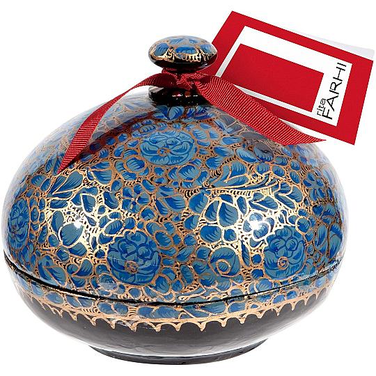 rita FARHI Bonbonnière filled with Dark Chocolate Coated Ginger