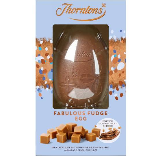 Thorntons Fabulous Fudge Milk Chocolate Easter Egg