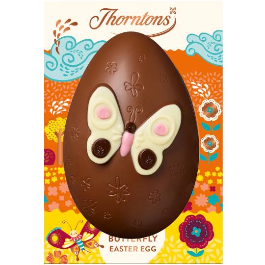 Thorntons Milk Chocolate Butterfly Easter Egg