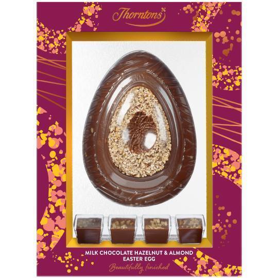 Thorntons Milk Chocolate Hazelnut and Almond Easter Egg
