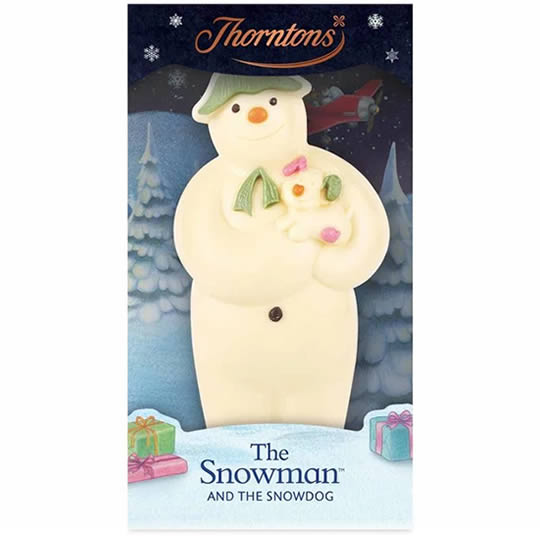 Thorntons White Chocolate The Snowman and The Snowdog