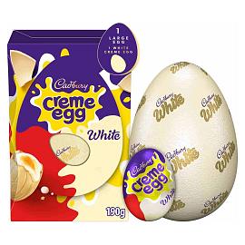 Cadbury creme egg White Easter Egg
