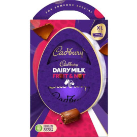 Cadbury Dairy Milk Fruit & Nut XL Chocolate Easter Egg