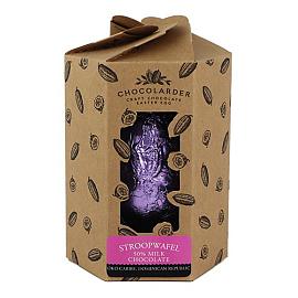 CHOCOLARDER Stroopwafel 50% Cocoa Milk Chocolate Easter Egg 90g