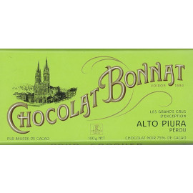 Chocolat Bonnat Alto Piura 75% Cocoa Dark Chocolate Bar 100g