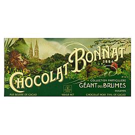 Chocolat Bonnat Géant des Brumes 75% Cocoa Dark Chocolate Bar 100g