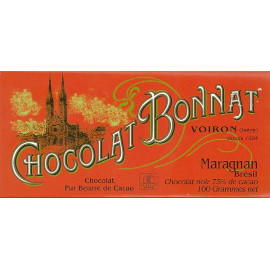 Chocolat Bonnat Maragnan 75% Cocoa Dark Chocolate Bar 100g