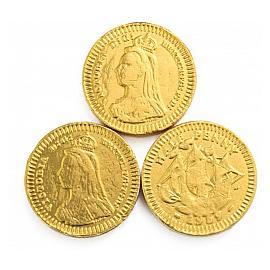 Chocolate Trading Co. Gold Halfpenny Milk Chocolate Coins