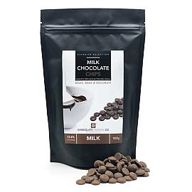 Chocolate Trading Co. Superior Selection Milk Chocolate Chips 500g