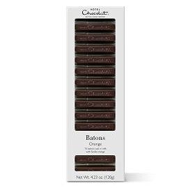Hotel Chocolat Batons Orange 50% Cocoa Milk Chocolate with Orange