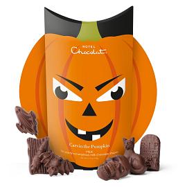 Hotel Chocolat Carvin the Pumpkin Milk Chocolate Halloween Chocolates