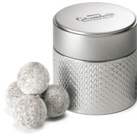 Hotel Chocolat Classic Champagne Chocolate Truffles in Silver Keepsake Tin