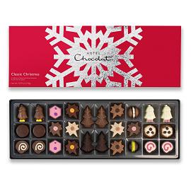 Hotel Chocolat Classic Christmas Sleekster Chocolate Box