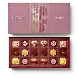 Hotel Chocolat Exuberantly Fruity 18-Piece Chocolate Box